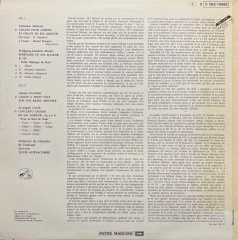 Adagio Albinoni Concerto Pour Nuit De Noel LP Klasik Plak