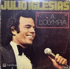 Julio Iglesias A L'olympia Double LP Plak