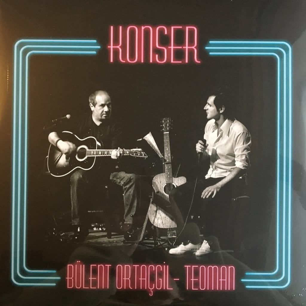 Bülent Ortaçgil-Teoman Konser LP Plak