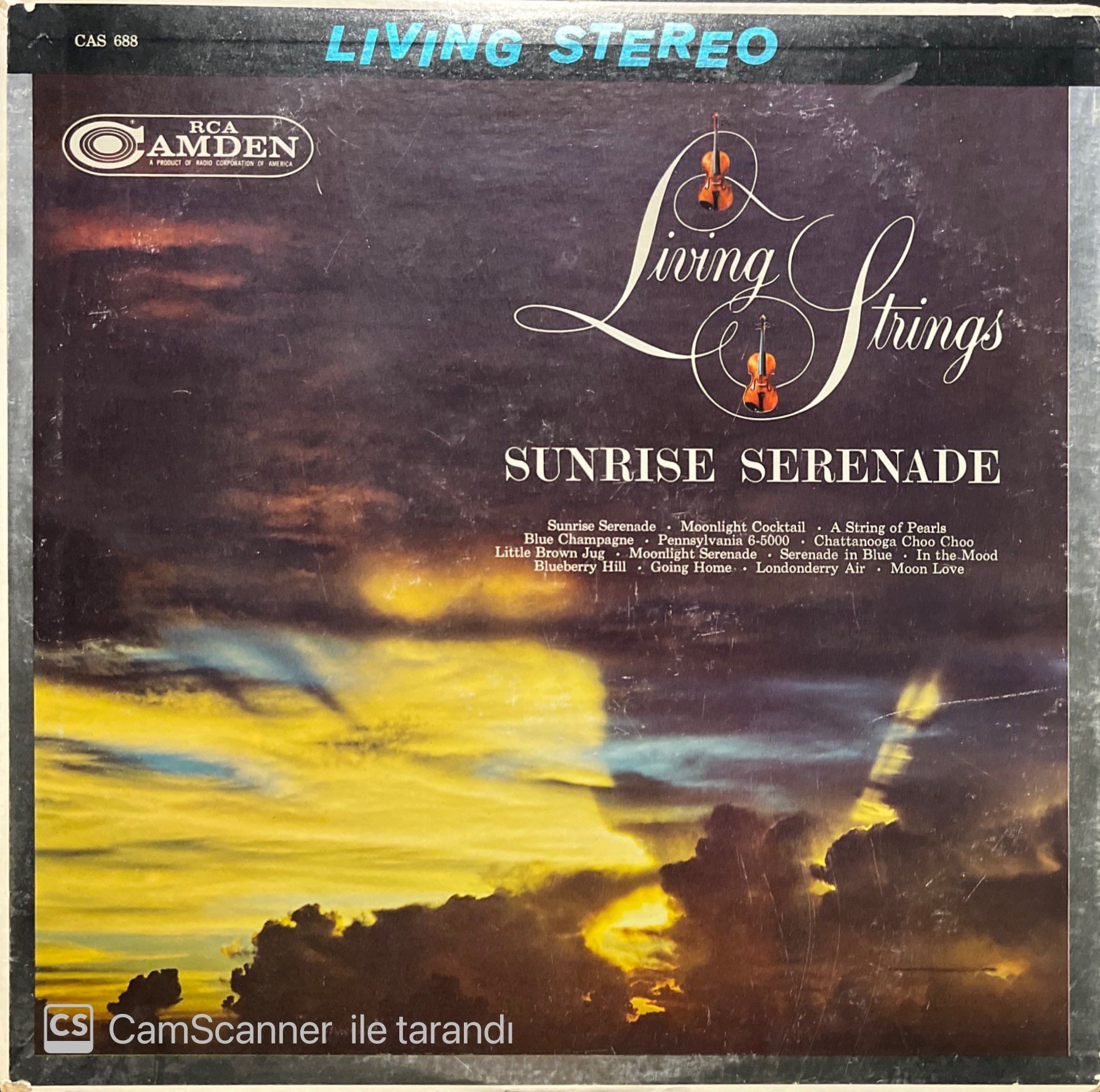 Living Strings Sunsire Serenade LP Plak