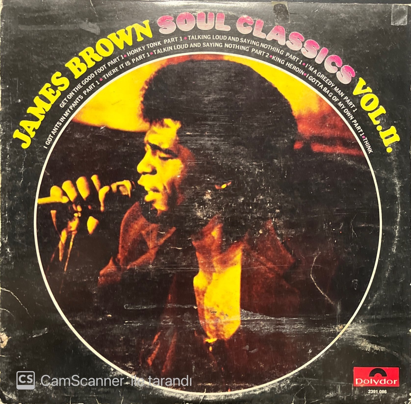 James Brown Soul Classics Vol.2 LP Plak