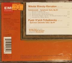 Rimsky Korsakov Scheherazade Tchaikovsky 2812 Overture CD
