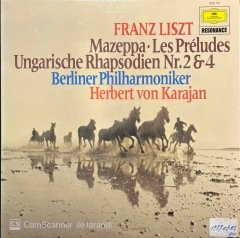 Franz Listz Herbert Von Karakan LP Klasik Plak