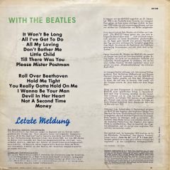The Beatles With The Beatles LP Plak