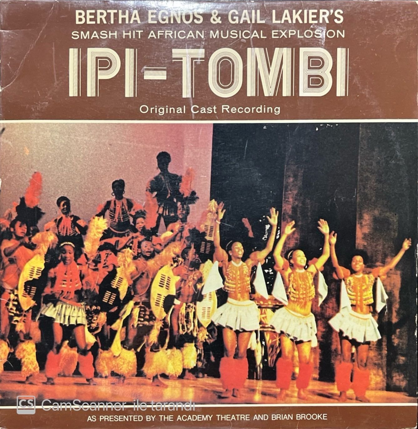 Bertha Egnos & Gail Lakier's Ipi-Tombi Double LP Plak