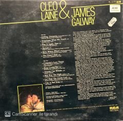 Cleo Laine & James Galway Seometimes When We Touch LP Plak