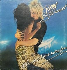 Rod Stewart Blondes Have More Fun LP Plak