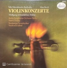 Max Bruch Violinkonzerte LP Klasik Plak