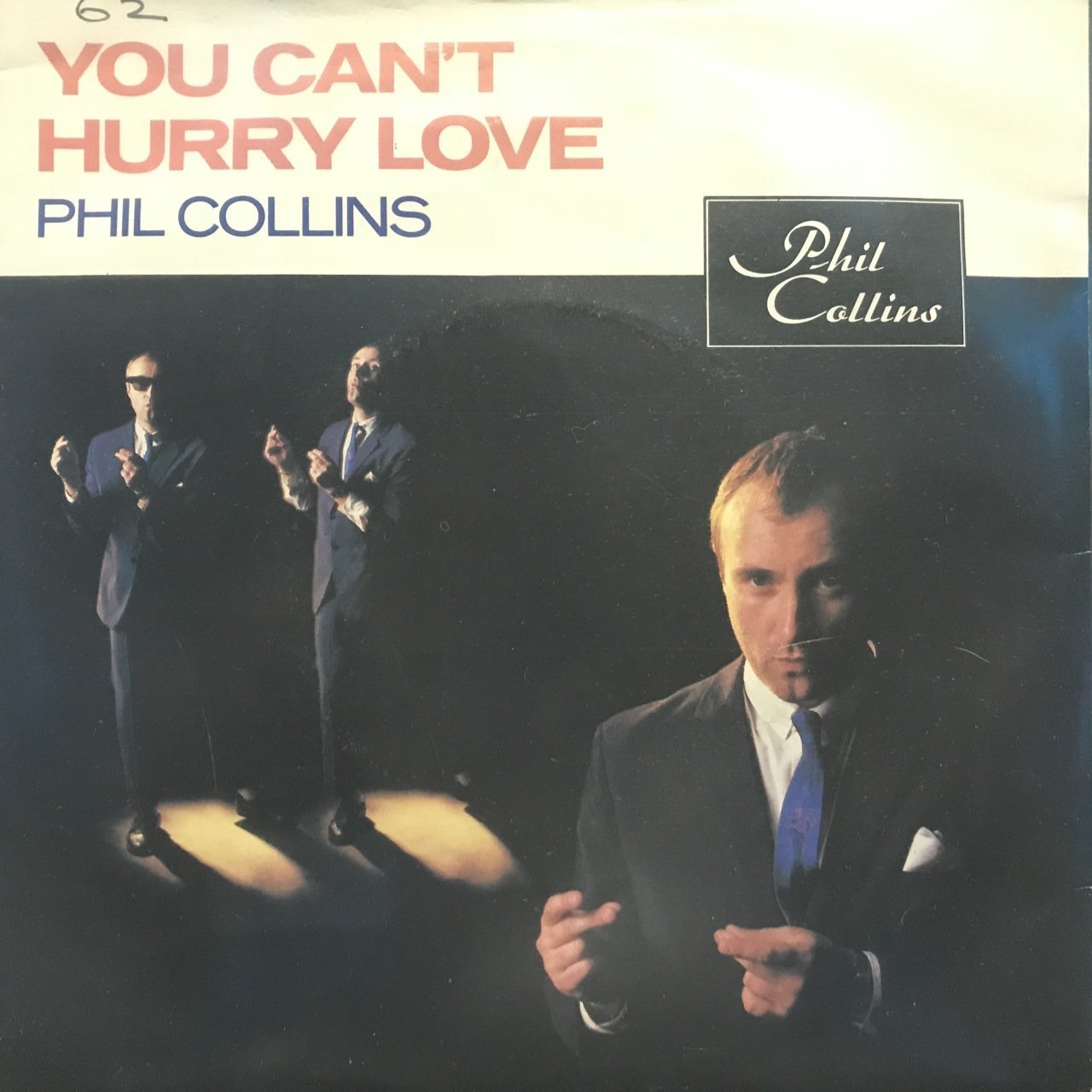 Phil Collins You Can't Hurry Love 45lik Plak