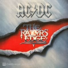 AC DC The Razors Edge LP Plak