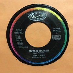 Tina Turner Private Dancer 45lik Plak