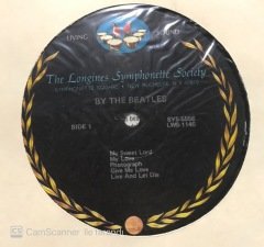 By The Beatles The Longines Symphonette Society LP Plak