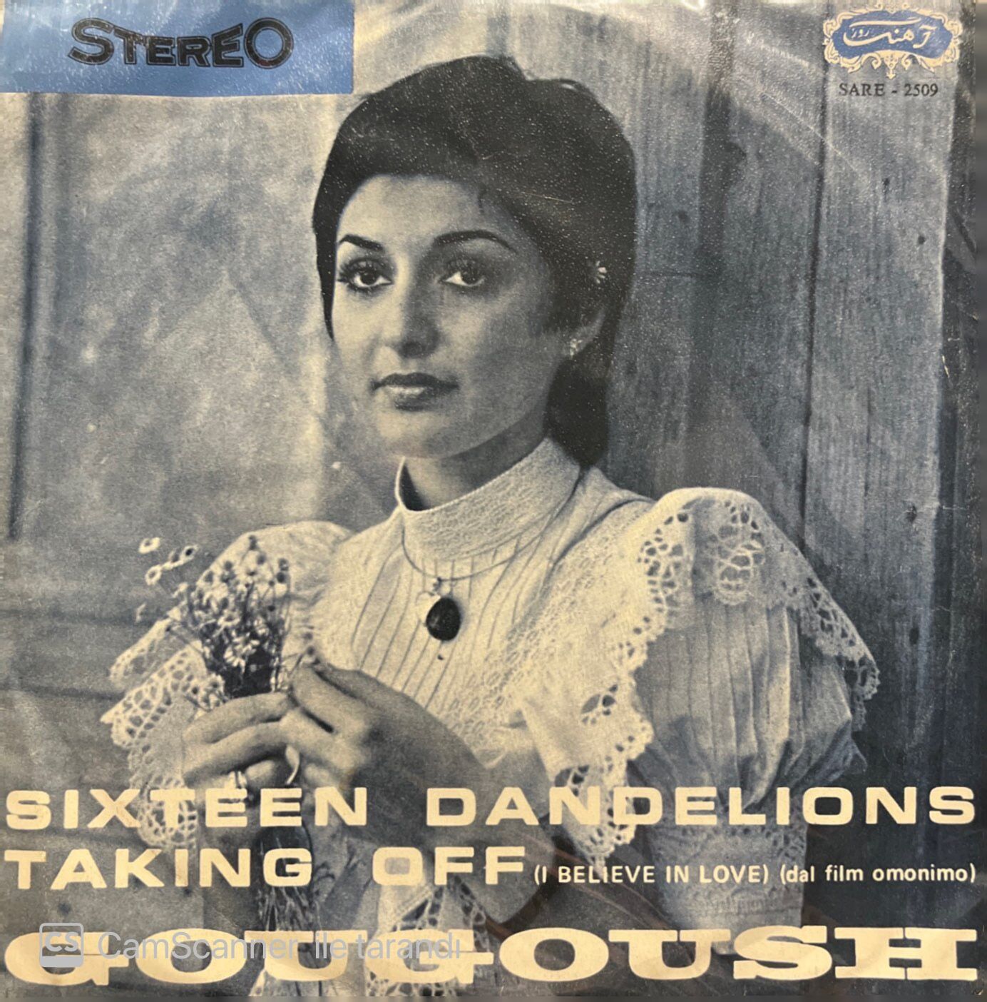 Gougoush Sixteen Dandelions 45lik Plak