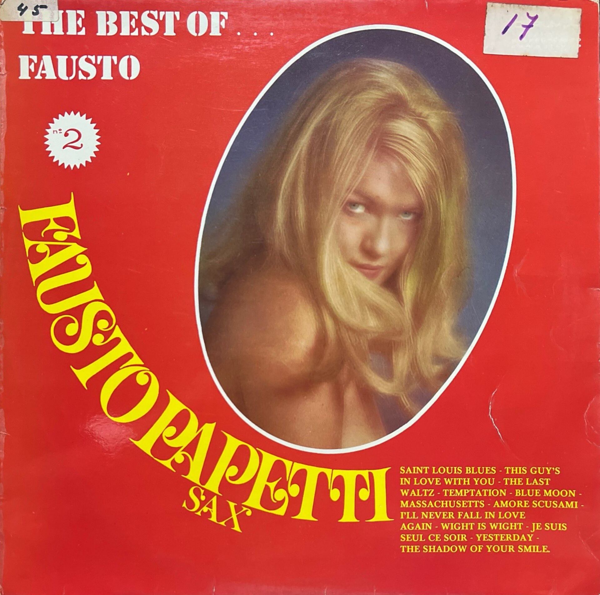 The Best Of Fausto Papetti No. 2 LP Plak