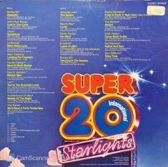 Super 20 Starlights LP Plak