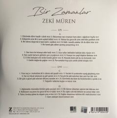 Zeki Müren Bir Zamanlar Double LP