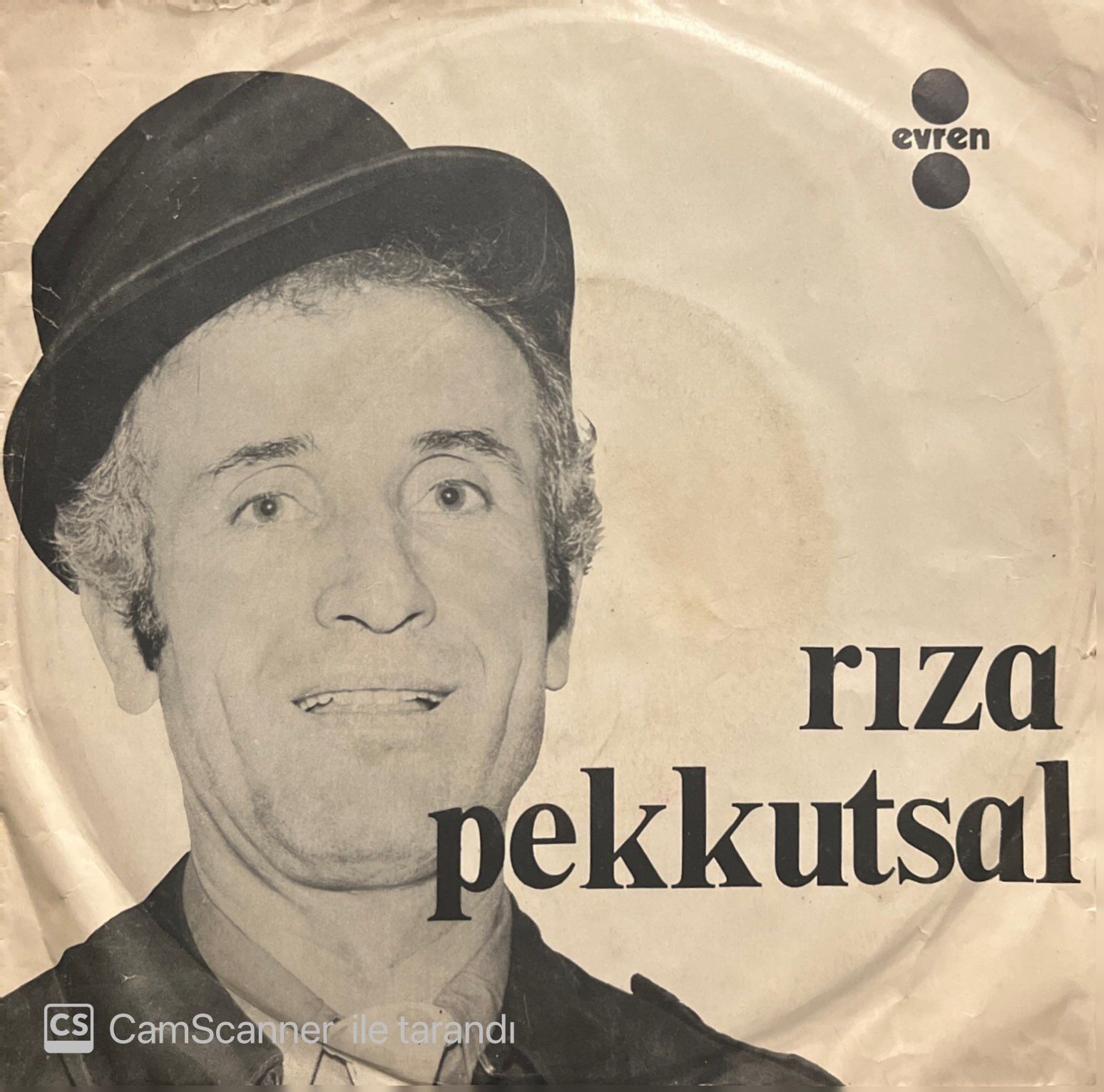 Rıza Pekkutsal Elveda İstanbul 45lik Plak