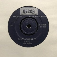Tom Jones Things I Wanna Do 45lik Plak