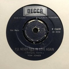 Tom Jones Things I Wanna Do 45lik Plak