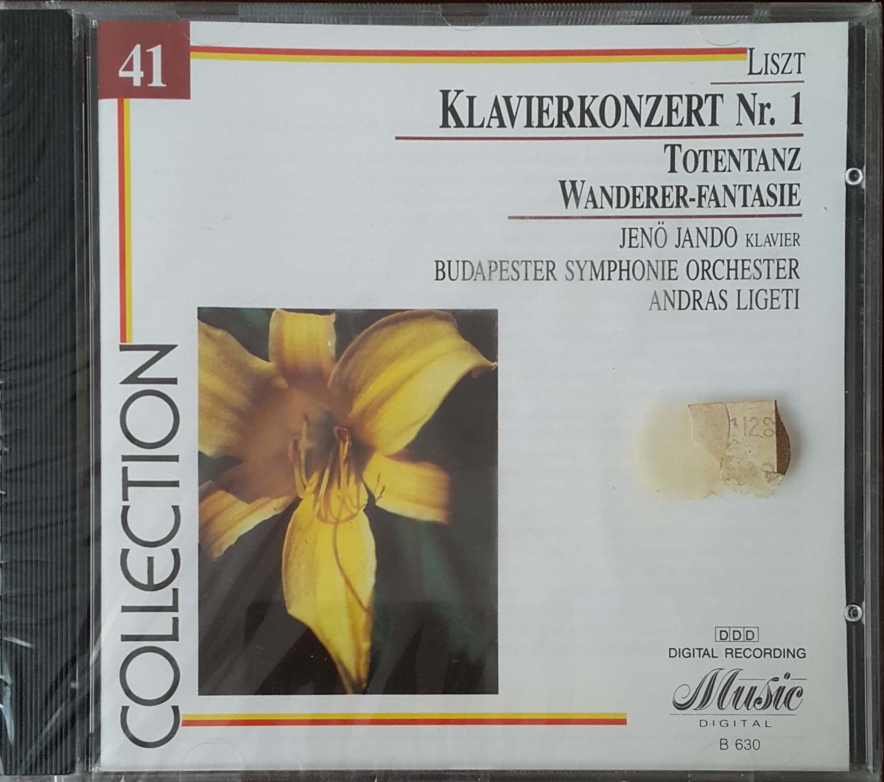 Liszt Klavierkonzert Nr.1 Totentanz Wanderer-Fantasie CD