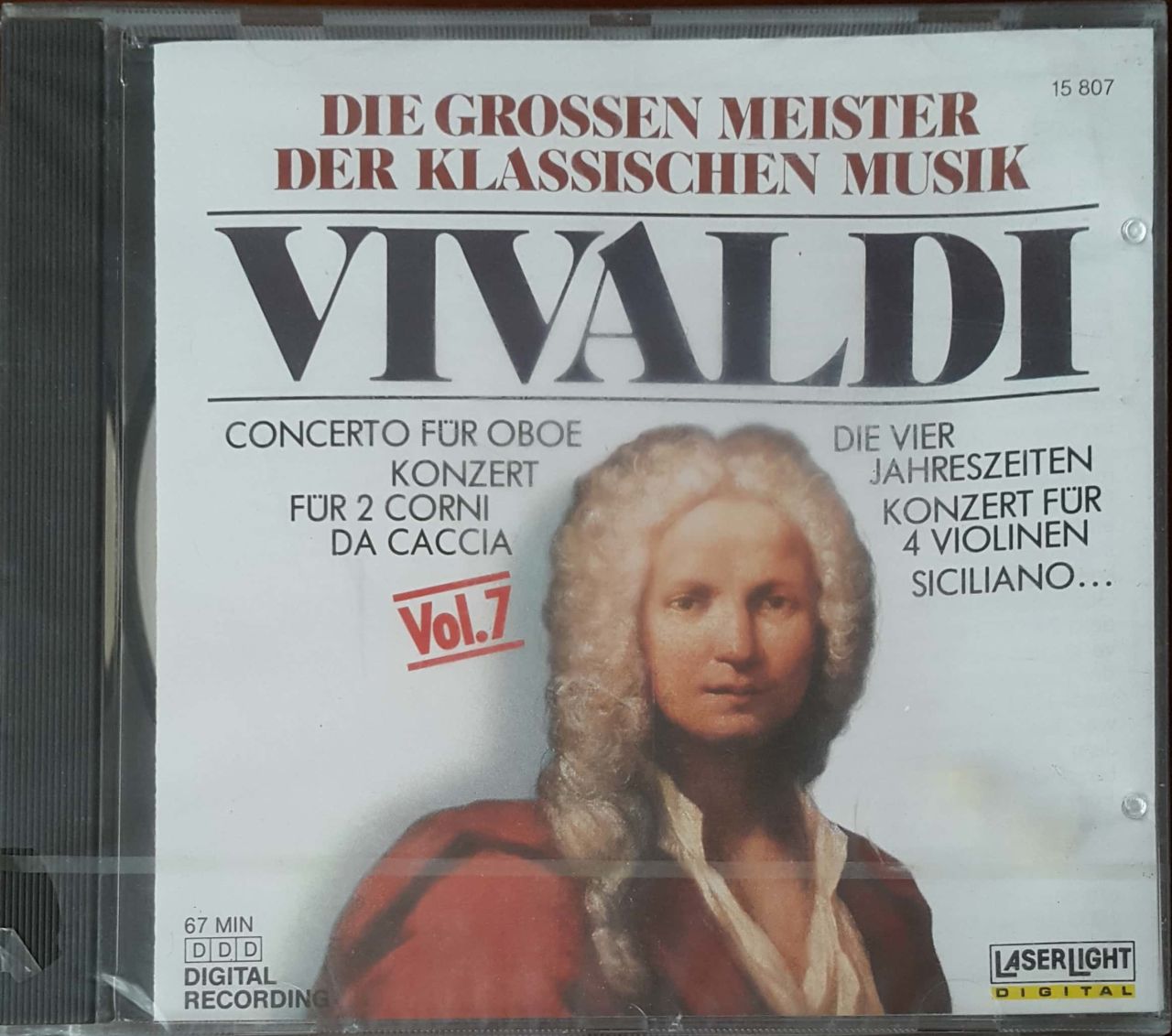 Die Grossen Meister Der Klassischen Musik Vol.7Antonio Vivaldi CD