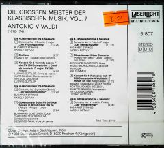 Die Grossen Meister Der Klassischen Musik Vol.7Antonio Vivaldi CD