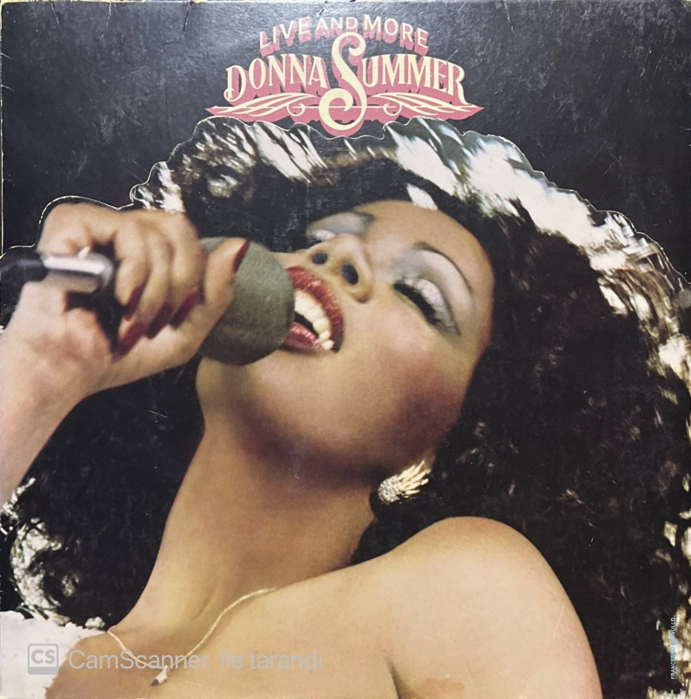 Donna Summer Live And More Double LP Plak