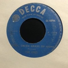 Tom Jones Things Green Green Grass Of Home 45lik Plak
