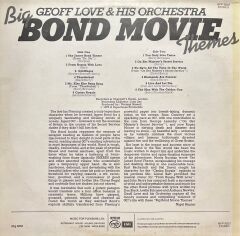 Big Bond Movie Themes Soundtrack LP Plak