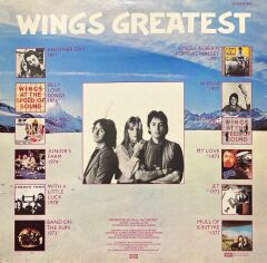 Wings Greatest LP Plak