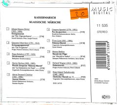 Klassische Marsche Kaisermarsch CD