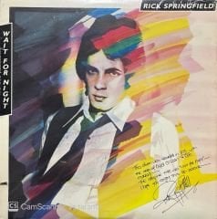 Rick Springfield Wait For Night LP Plak