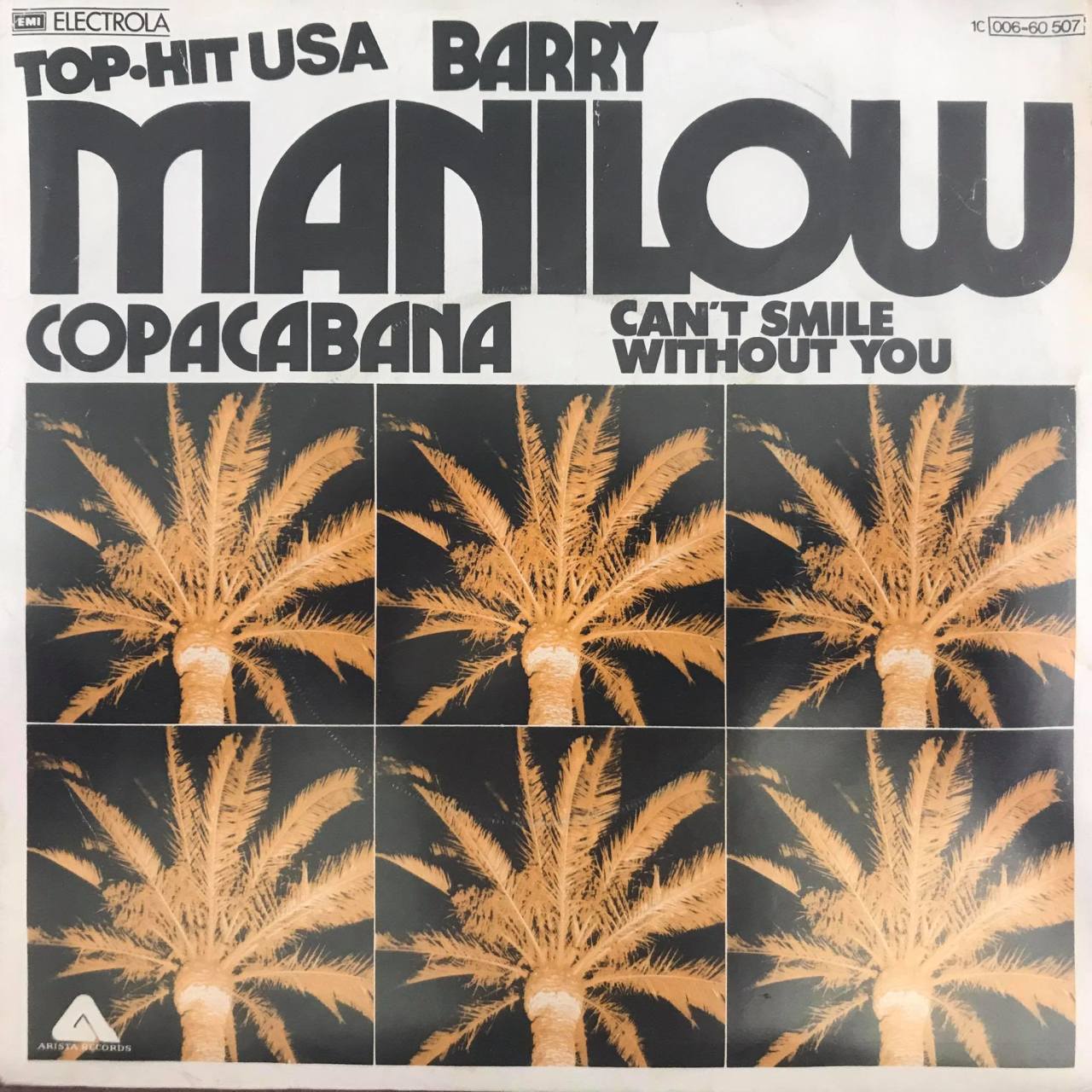 Barry Manilow Copacabana 45lik Plak