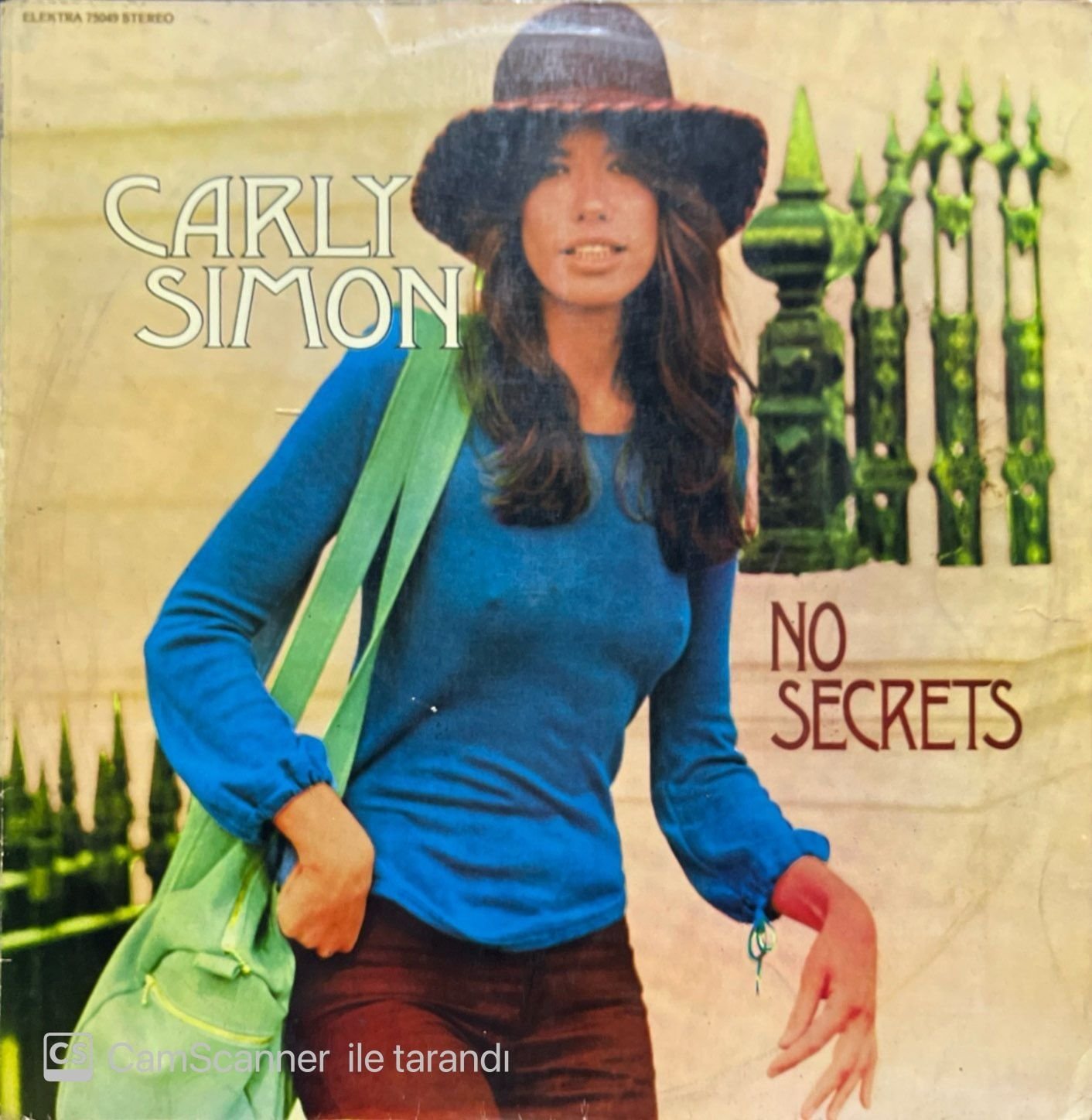 Carly Simon No Secrets LP Plak