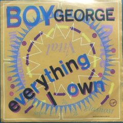 Boy George Everything I Own 45lik Plak