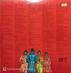 The Beatles Sgt Pepper's Lonely Hearts Club Band LP Plak