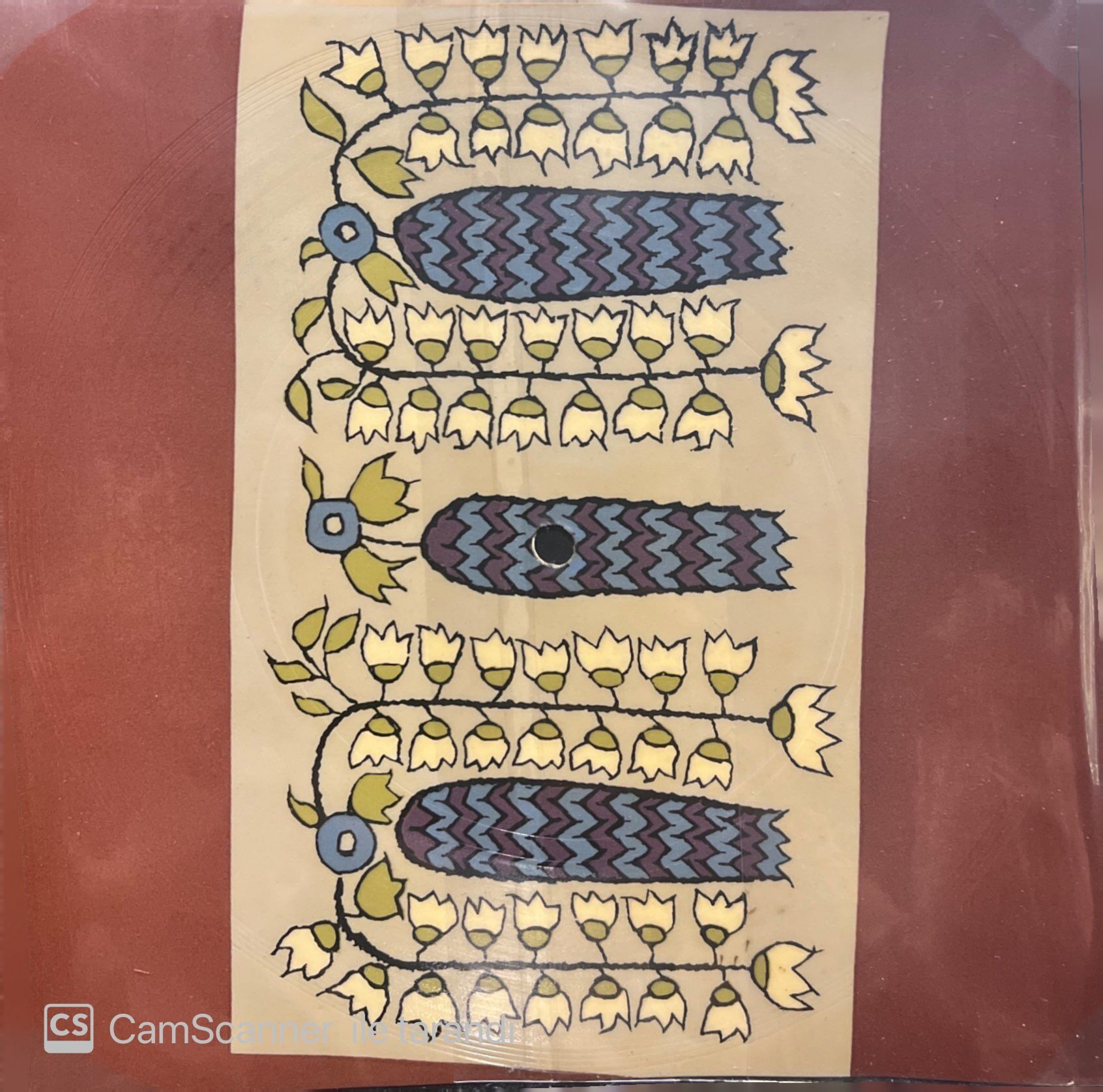 Kartpostal Plak 45lik Plak