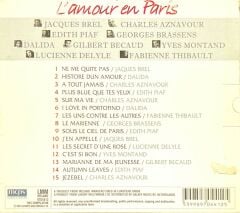 CD L'amour En Paris Açılmamış Jelatininde CD