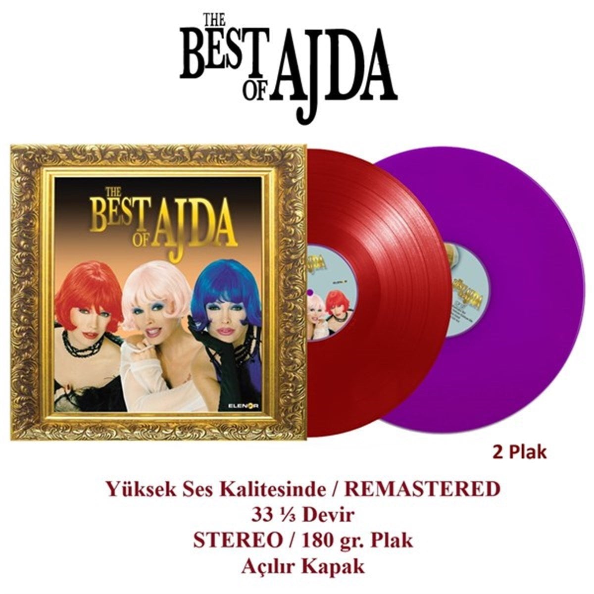 The Best Of Ajda LP Plak