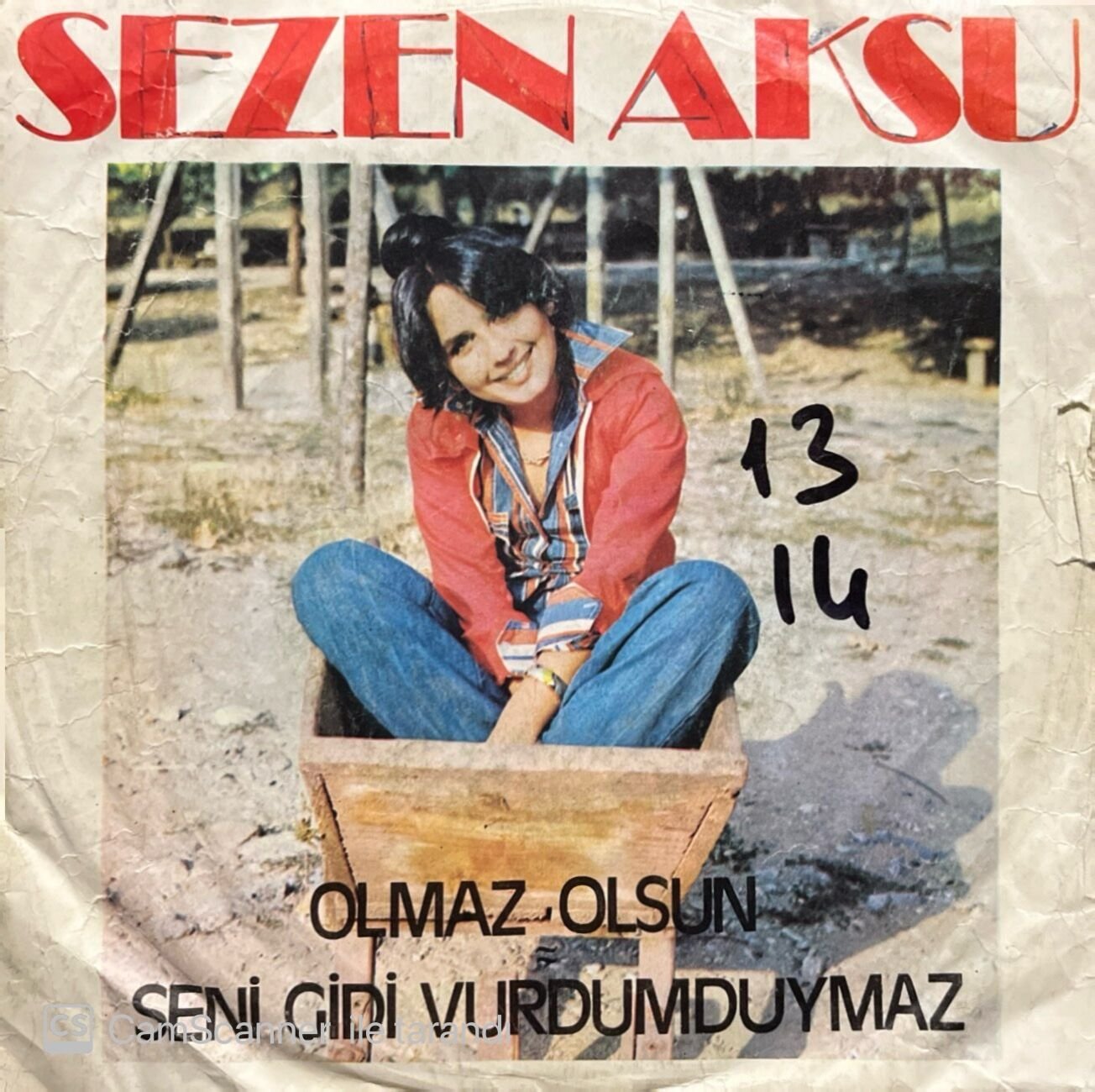 Sezen Aksu Olmaz Olsun 45lik plak