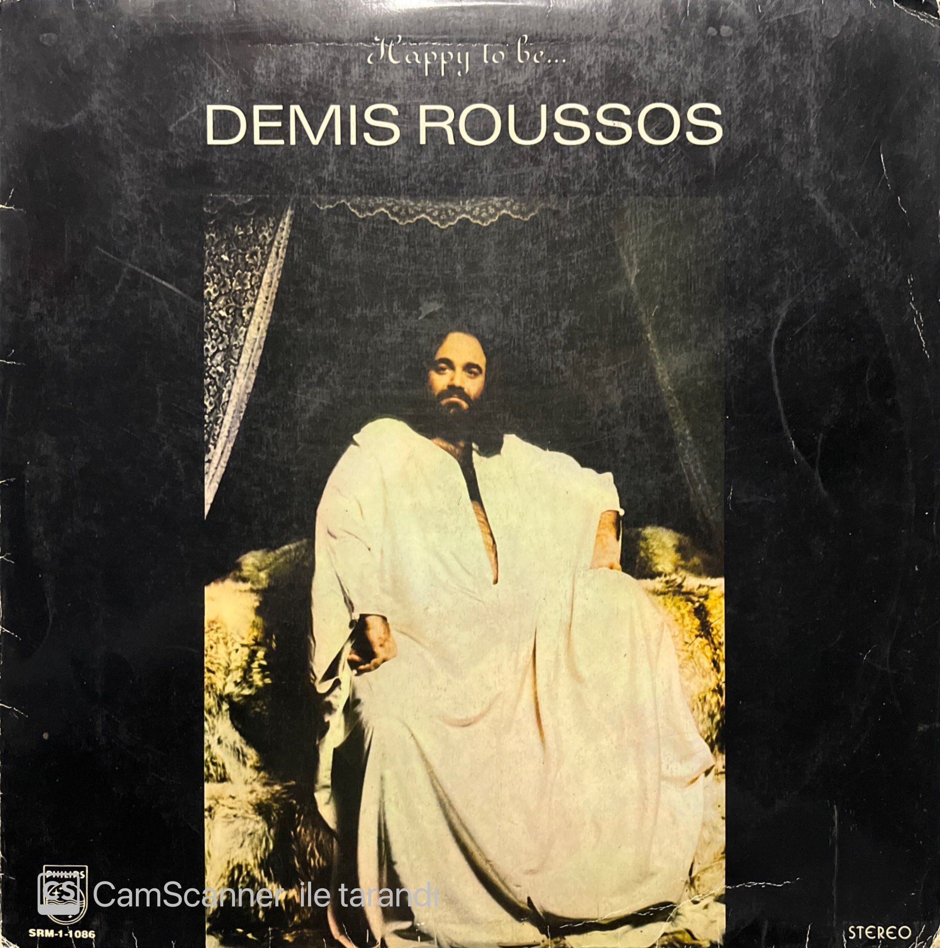 Demis Roussos Happy To Be LP Plak