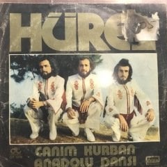 Üç Hürel Canım Kurban 45lik Plak