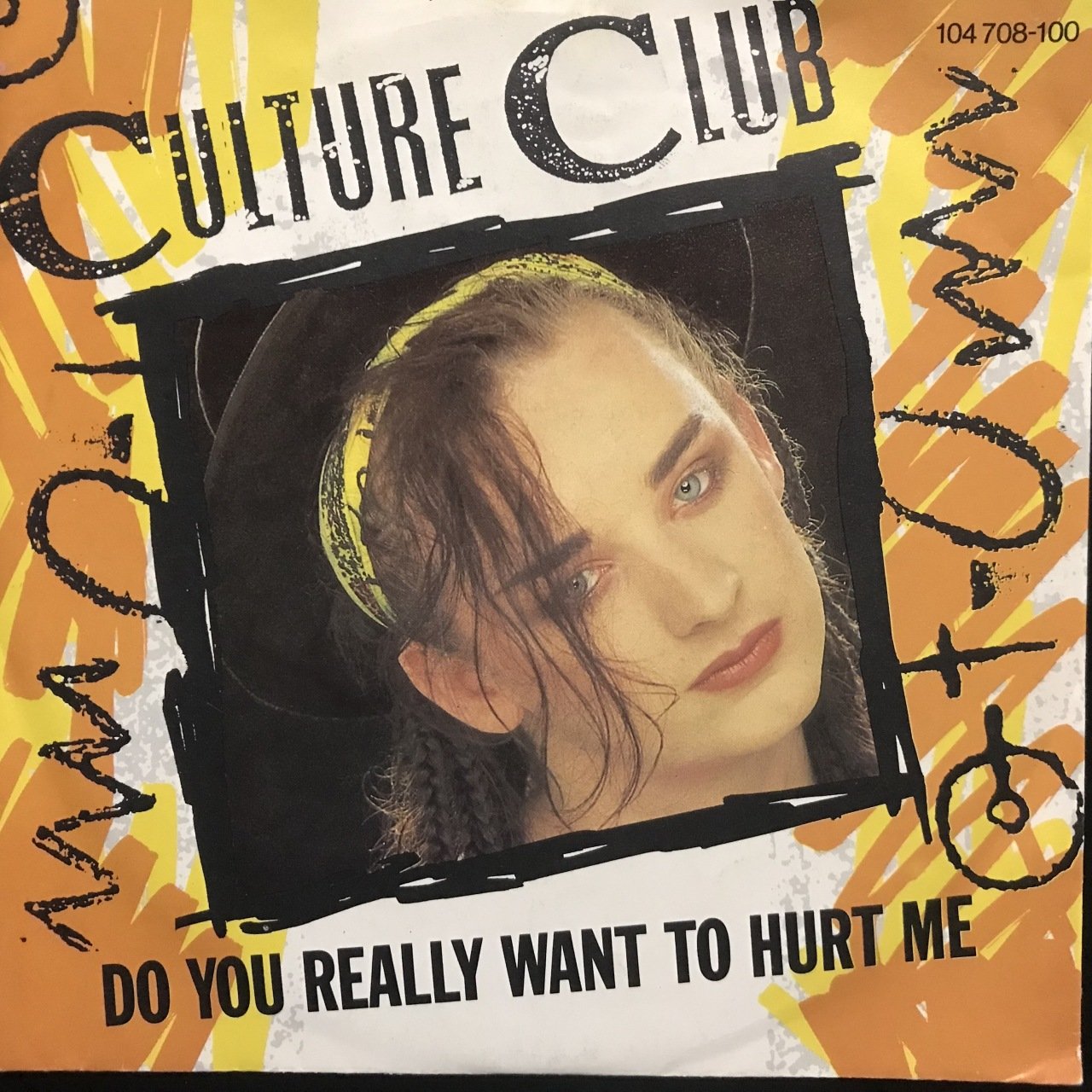 Culture Club Do You Really Want To Hurt Me 45lik Plak
