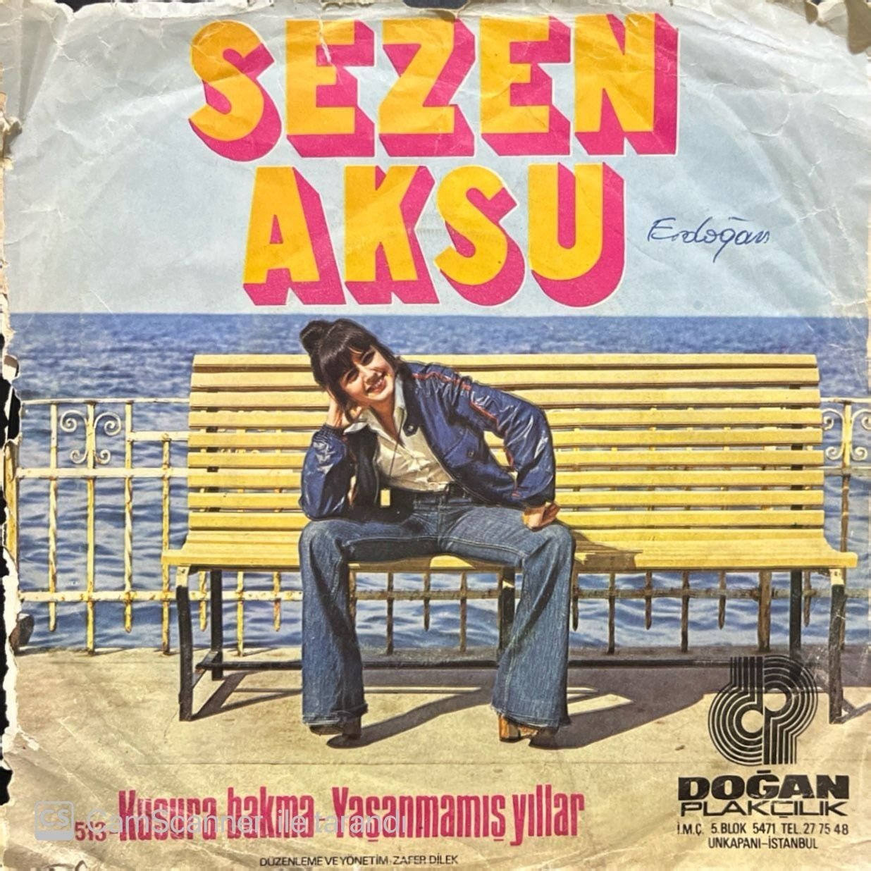 Sezen Aksu Kusura Bakma 45lik plak