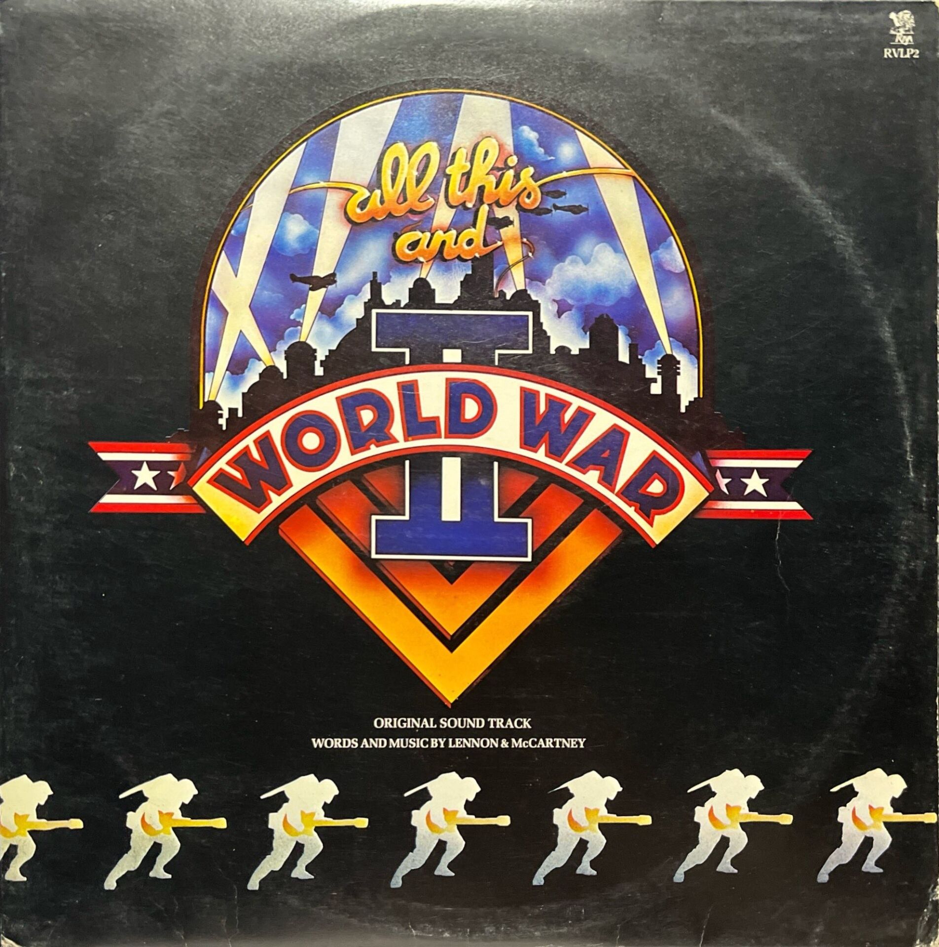 World War II Double Soundtrack LP Plak