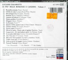 Pavarotti Le Pİu Belle Romanze E Canzoni CD