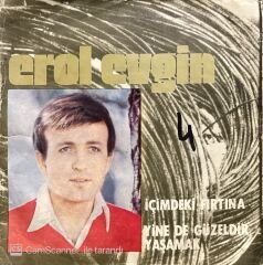 Erol Evgin İçimdeki Fırtına 45lik Plak