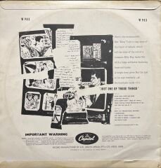 Nat King Cole Just One Of Those Things LP Plak