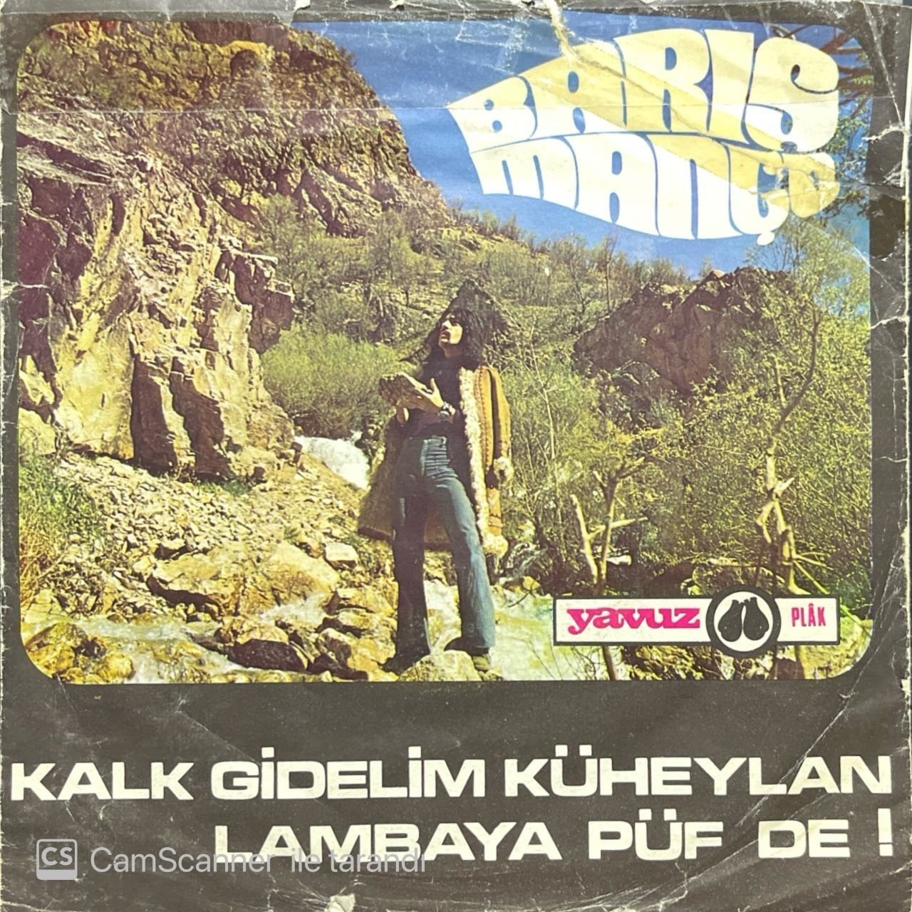 Barış Manço Lambaya Püf De 45lik plak