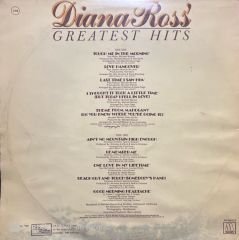 Diana Ross Greatest Hits LP Plak